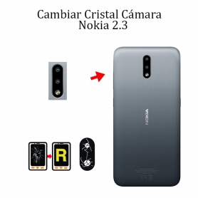 Cambiar Cristal Cámara Trasera Nokia 2,3