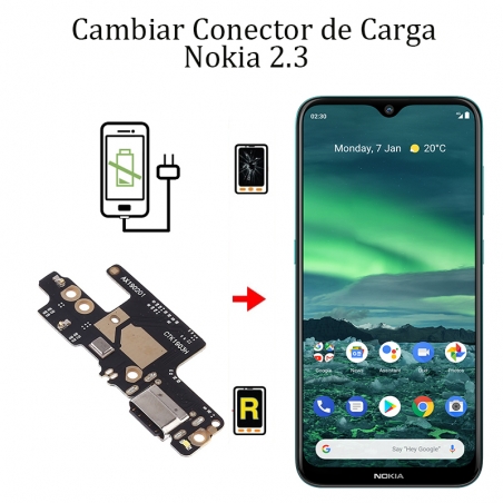 Cambiar Conector De Carga Nokia 2,3