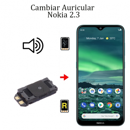 Cambiar Auricular De Llamada Nokia 2,3