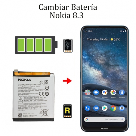 Cambiar Batería Nokia 8,3