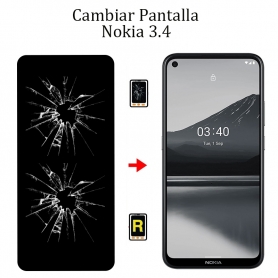 Cambiar Pantalla Original Nokia 3,4