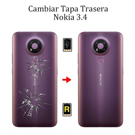 Cambiar Tapa Trasera Nokia 3,4