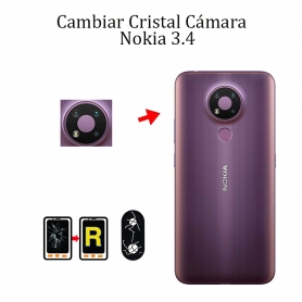 Cambiar Cristal Cámara Trasera Nokia 3,4