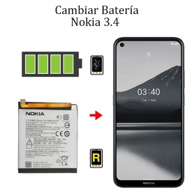 Cambiar Batería Nokia 3,4