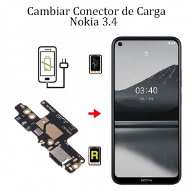 Cambiar Conector De Carga Nokia 3,4