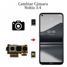 Cambiar Cámara Trasera Nokia 3,4