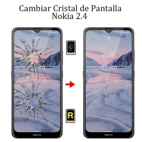 Cambiar Cristal De Pantalla Nokia 2,4
