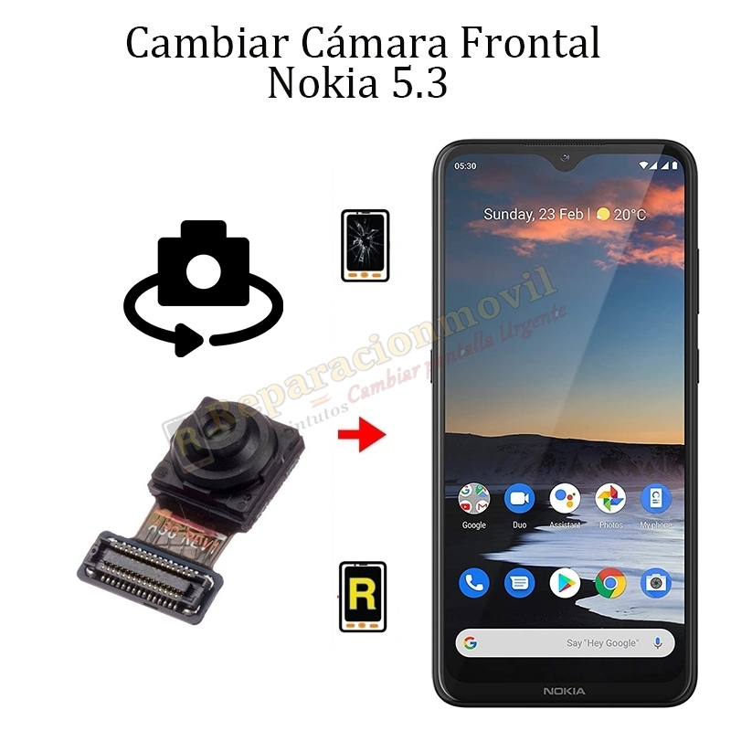 Cambiar Cámara Frontal Nokia 5,3