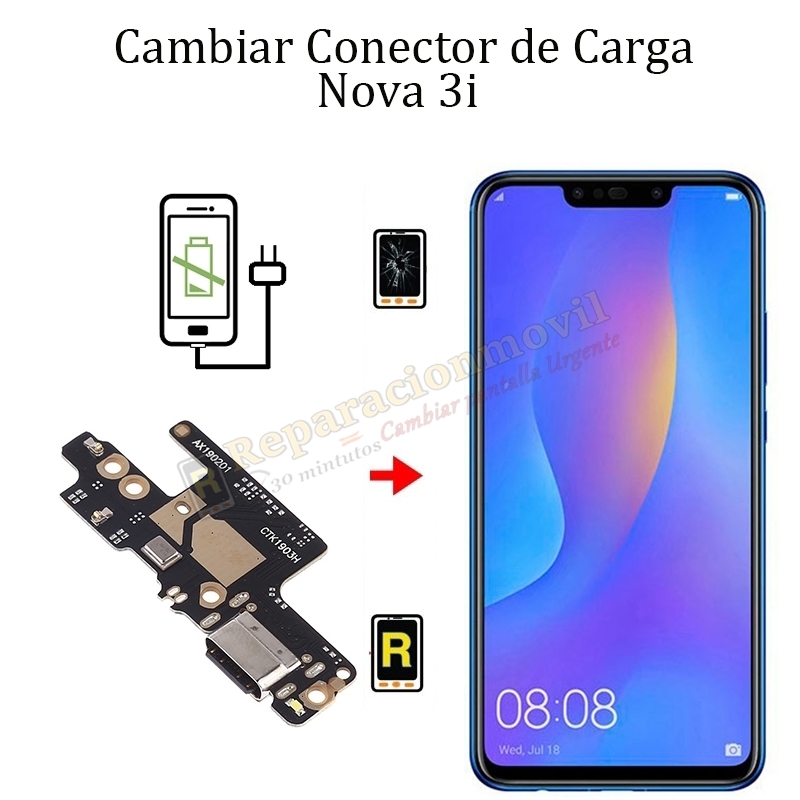 Cambiar Conector De Carga Huawei Nova 3i