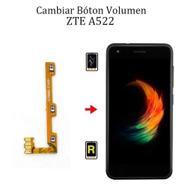 Cambiar Botón De Volumen ZTE Blade A52