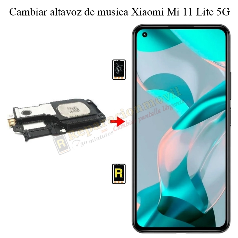 Cambiar Altavoz De Música Xiaomi Mi 11 Lite 5G NE