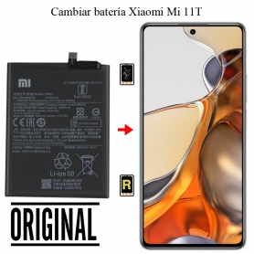 Cambiar Batería Xiaomi Mi 11T Original
