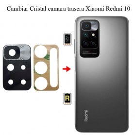 Cambiar Cristal Cámara Trasera Xiaomi Redmi 10