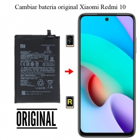 Cambiar Batería Xiaomi Redmi 10 Original