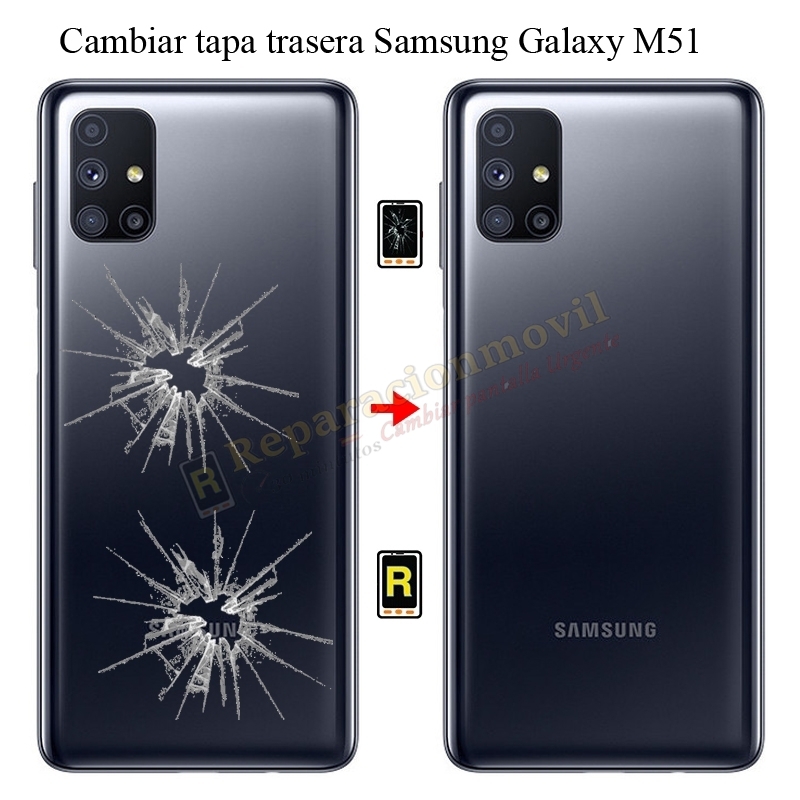 Cambiar Tapa Trasera Samsung Galaxy M51
