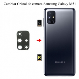 Cambiar Cristal Cámara Trasera Samsung Galaxy M51