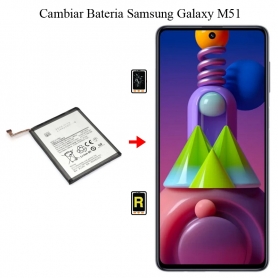 Cambiar Batería Samsung Galaxy M51