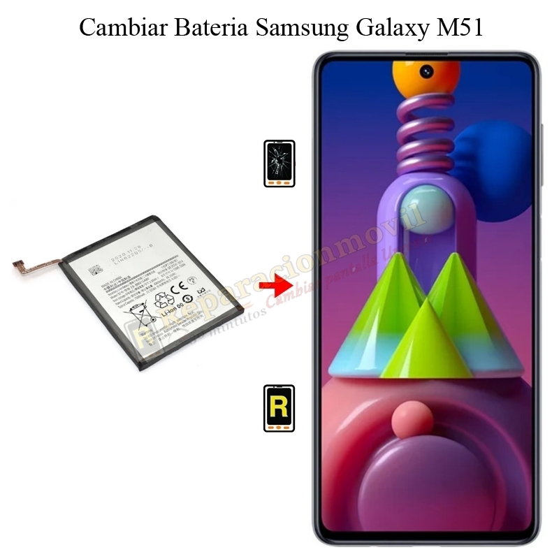 Cambiar Batería Samsung Galaxy M51