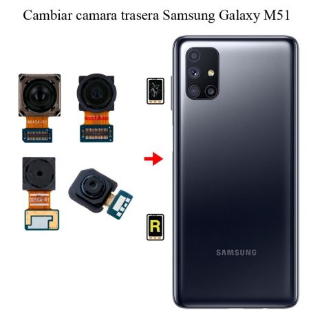 Cambiar Cámara Trasera Samsung Galaxy M51