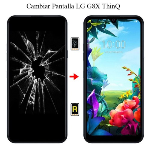 Cambiar Pantalla LG G8X Thinq