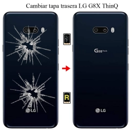 Cambiar Tapa Trasera LG G8X Thinq
