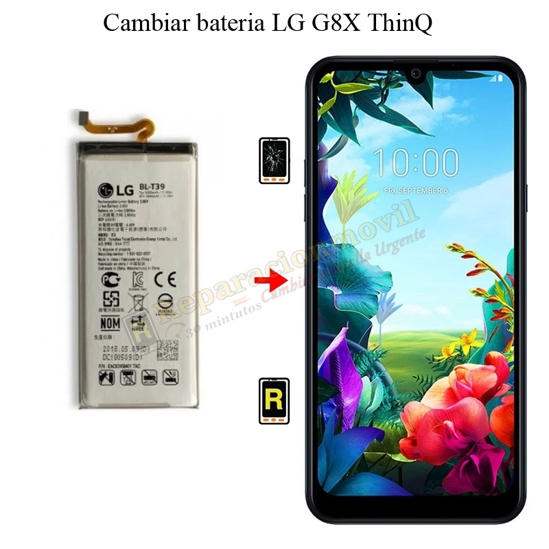 Cambiar Batería LG G8X Thinq