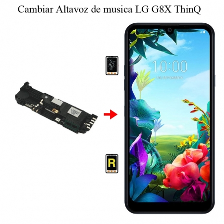 Cambiar Altavoz De Música LG G8X Thinq