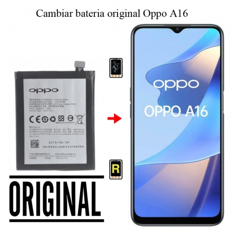 Cambiar Batería OPPO A16 Original