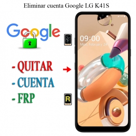 Eliminar Contraseña y Cuenta Google LG K41S
