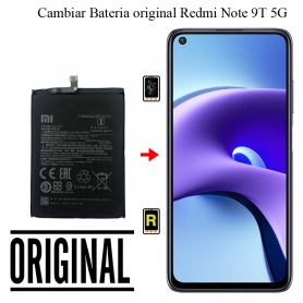 Cambiar Batería Redmi Note 9T 5G Original