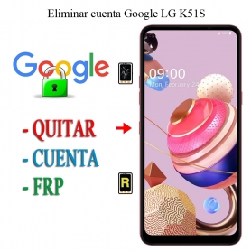 Eliminar Contraseña y Cuenta Google LG K51S