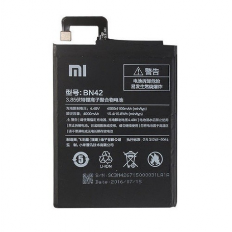 Cambiar Bateria Xiaomi Redmi 4 BN42