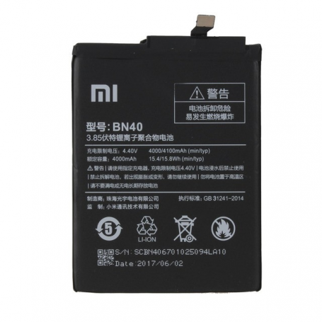 Cambiar Bateria Xiaomi Redmi 4 Pro BN40
