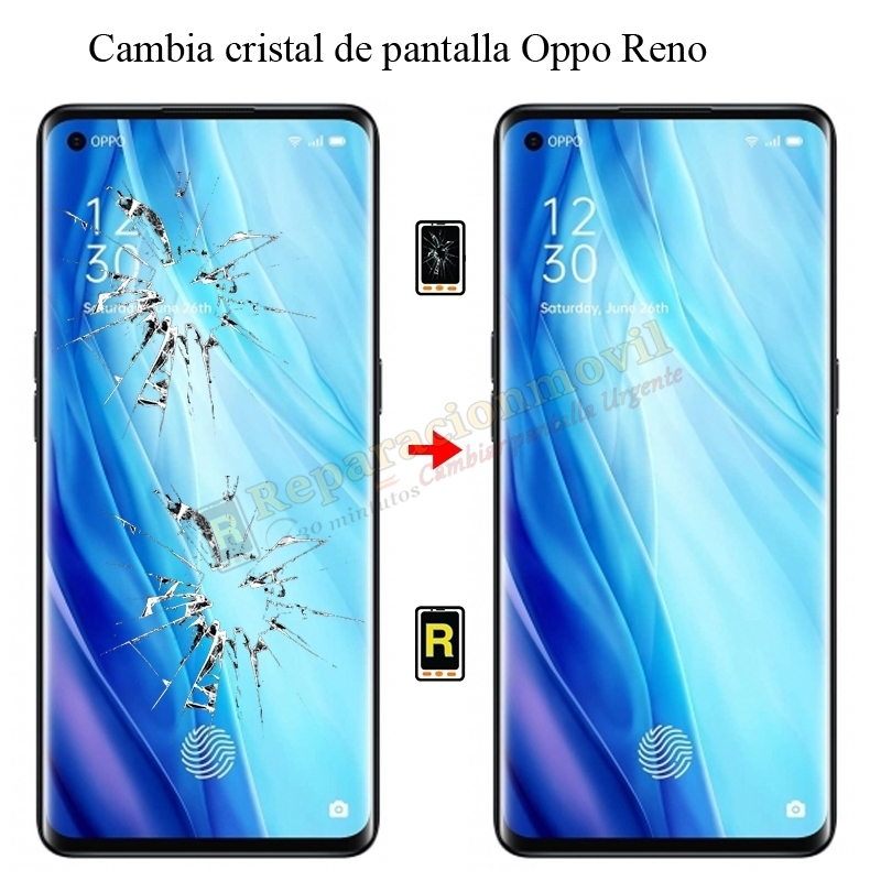 Cambiar Cristal De Pantalla OPPO Reno