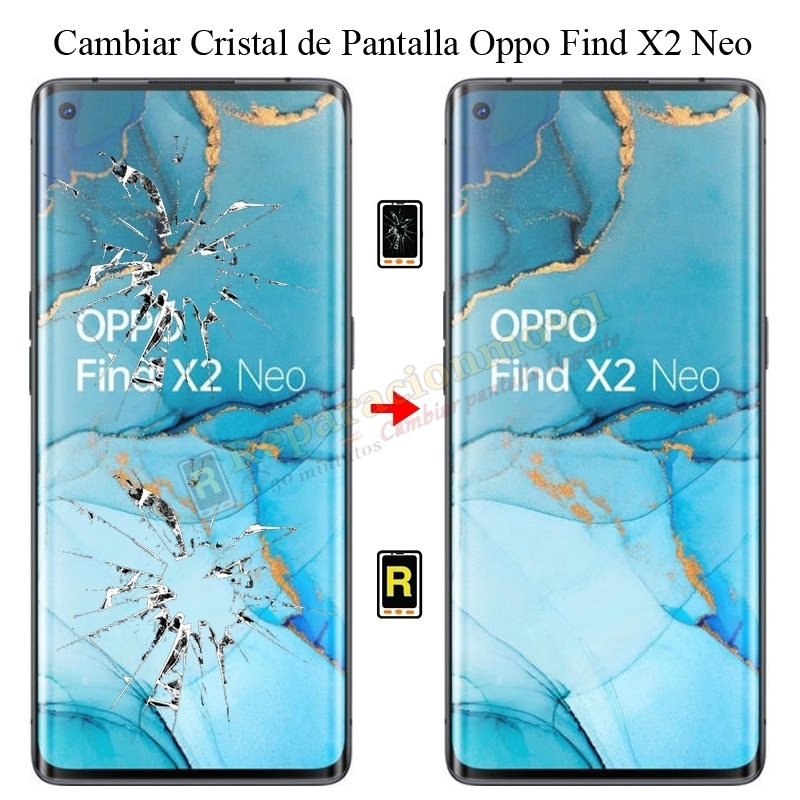 Cambiar Cristal De Pantalla Oppo Find X2 Neo