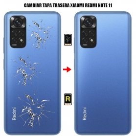Cambiar Tapa Trasera Xiaomi Redmi Note 11
