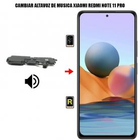 Cambiar Altavoz De Música Xiaomi Redmi Note 11 Pro 4G