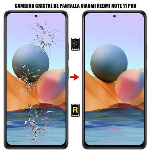 Cambiar Cristal De Pantalla Xiaomi Redmi Note 11 Pro 4G