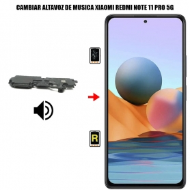 Cambiar Altavoz De Música Xiaomi Redmi Note 11 Pro 5G