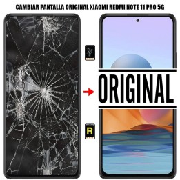 Cambiar Pantalla Xiaomi Redmi Note 11 Pro 5G Original