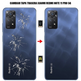 Cambiar Tapa Trasera Xiaomi Redmi Note 11 Pro 5G