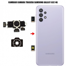 Cambiar Cámara Trasera Samsung Galaxy A32 4G