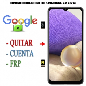 Eliminar Contraseña y Cuenta Google Samsung Galaxy A32 4G