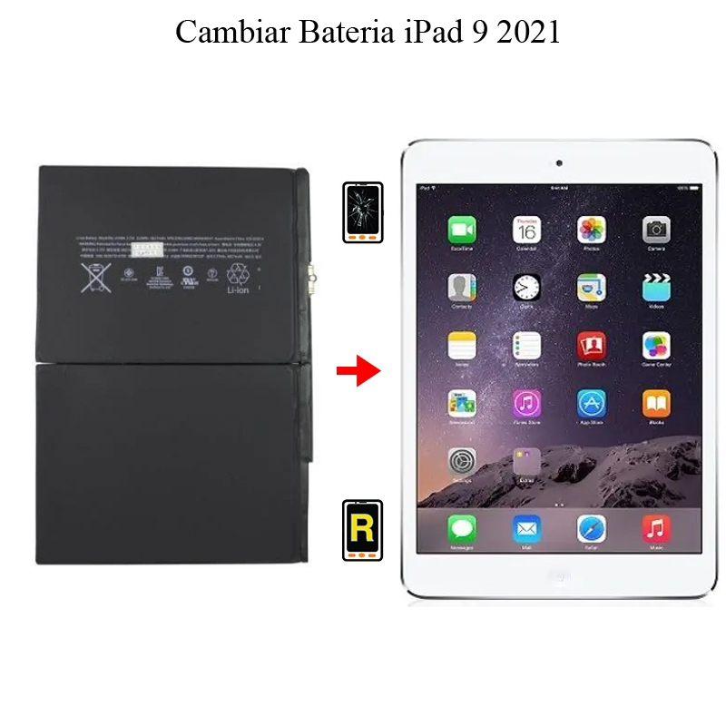 Cambiar Batería iPad 9 2021