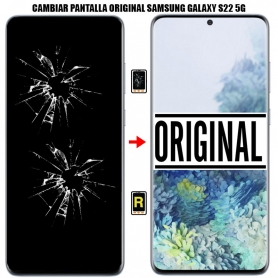 Cambiar Pantalla Samsung Galaxy S22 5G Original