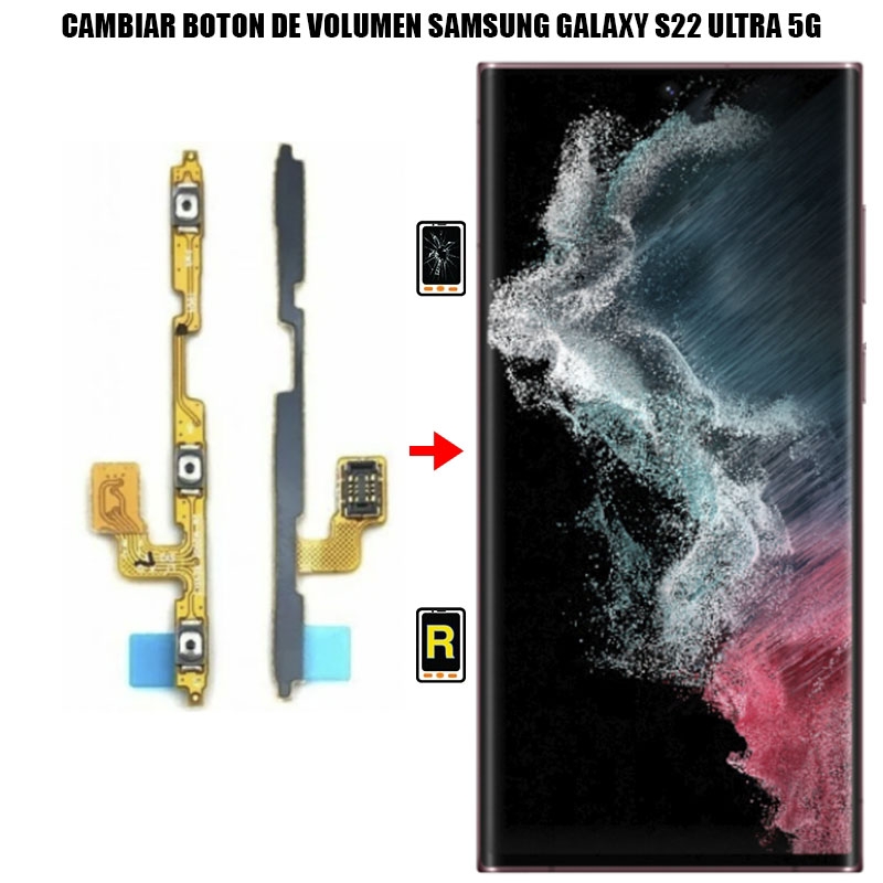 Cambiar Botón De Volumen Samsung Galaxy S22 Ultra 5G
