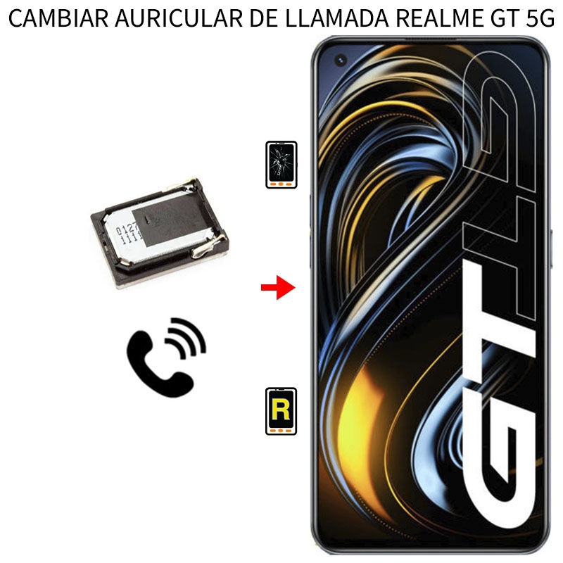 Cambiar Auricular De Llamada Realme GT 5G