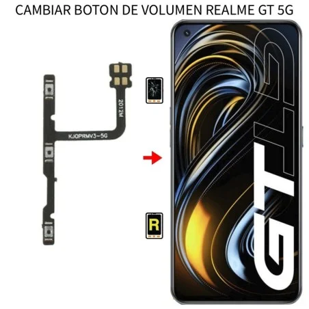 Cambiar Botón De Volumen Realme GT 5G