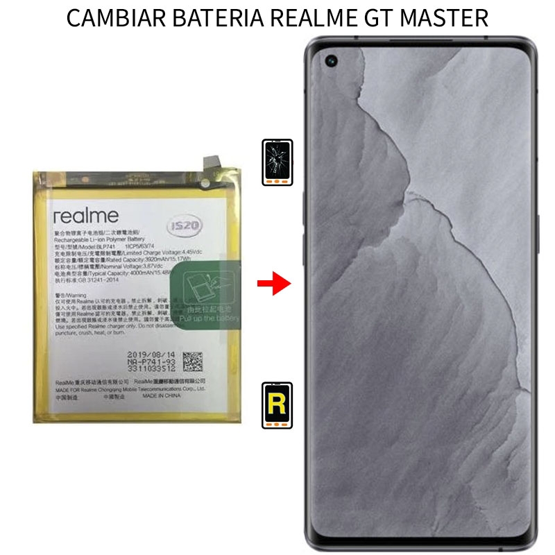 Cambiar Batería Realme GT Master