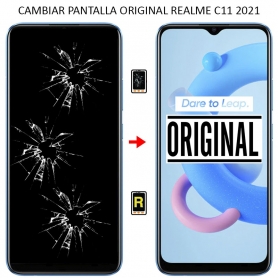 Cambiar Pantalla Realme C11 2021 Original